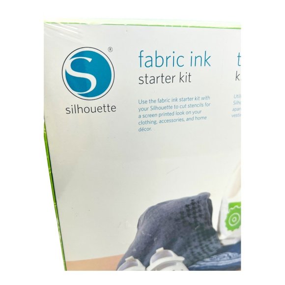 Fabric Ink Starter Kit by Silhouette New In Box Sealed - Picture 6 of 8